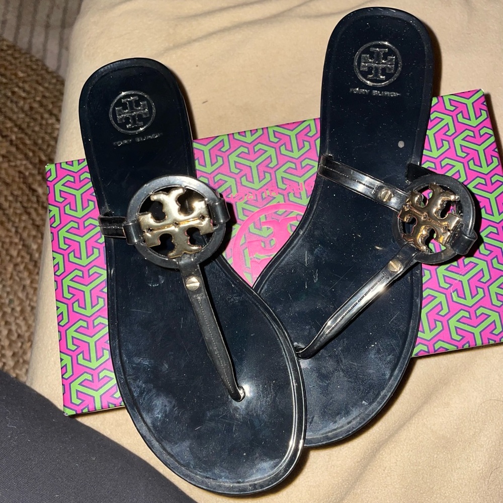 Tory Burch Mini Miller Flat Thong Sandals